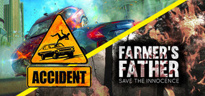 Accident and Farmer's Father banner