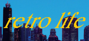 retro life banner