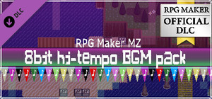 RPG Maker MZ - 8bit hi-tempo BGM pack banner