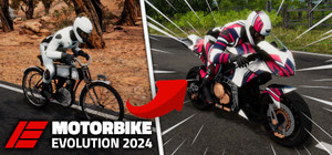 Motorbike Evolution 2024 banner