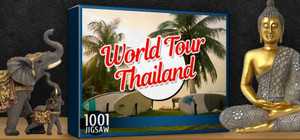 1001 Jigsaw. World Tour Thailand banner