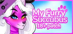 My Furry Succubus - 18+ Adult Only Patch banner