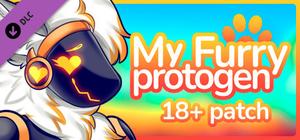 My Furry Protogen - 18+ Adult Only Patch banner
