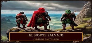 El Norte Salvaje, Juego De Cartas RPG banner