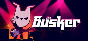 The Busker banner