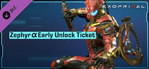Exoprimal - Zephyr α Early Unlock Ticket banner