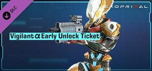 Exoprimal - Vigilant α Early Unlock Ticket banner