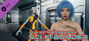 Fun with boobs for Sci-fi builder banner