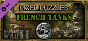 Pixel Puzzles WW2 Jigsaw - Pack: French Tanks banner