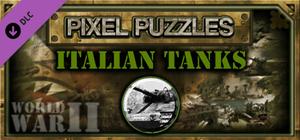 Pixel Puzzles WW2 Jigsaw - Pack: Italian Tanks banner