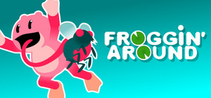 FROGGIN' AROUND banner