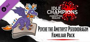 Idle Champions - Psyche the Amethyst Pseudodragon Familiar Pack banner