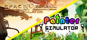 Space Mechanic and Painter banner