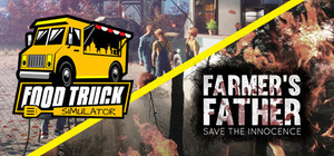 Food Truck with Farmer's Father banner