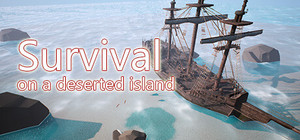 Survival on a deserted island banner