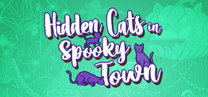 Hidden Cats in Spooky Town banner