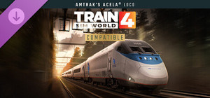 Train Sim World® 4 Compatible: Amtrak's Acela® banner