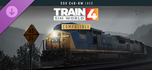 Train Sim World® 4 Compatible: CSX C40-8W Loco Add-On banner