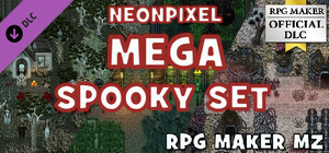RPG Maker MZ - NEONPIXEL - Mega Spooky set banner