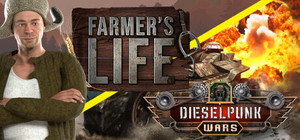 Dieselpunk Wars and Farmer banner