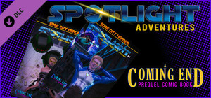 The Coming End Prequel: Spotlight Adventure Comics banner