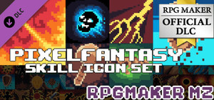 RPG Maker MZ - Pixel Fantasy Skill Icon Set banner