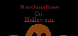 Marshmallows On Halloween banner
