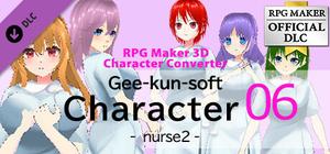 RPG Maker 3D Character Converter - Gee-kun-soft character 06 nurse 2 banner