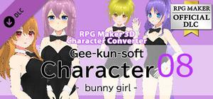 RPG Maker 3D Character Converter - Gee-kun-soft character 08 bunny girl banner