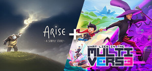 Arise A Simple Story + What Lies in the Multiverse banner