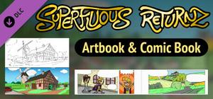Superfluous Returnz Artbook & Comic Book banner