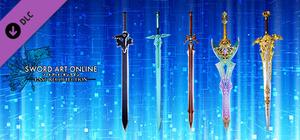 SWORD ART ONLINE Last Recollection - Black Swordsman Swords Skins Set banner