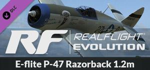 RealFlight Evolution - E-flite P-47 Razorback 1.2m banner