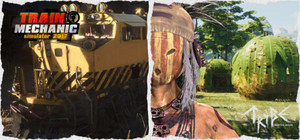 Train Mechanic Simulator and Tribe banner
