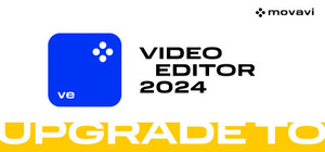 Upgrade Movavi Video Editor 2023 to Movavi Video Editor 2024 banner