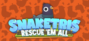 Snaketris: Rescue 'em all banner