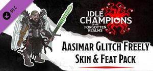 Idle Champions - Aasimar Glitch Freely Skin & Feat Pack banner