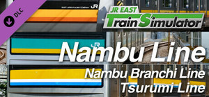 JR EAST Train Simulator: Nambu Line (Kawasaki to Tachikawa) E233-8000 series Nambu Branchi Line (Hamakawasaki to Shitte) 205-1000 series Tsurumi Line (Tsurumi to Ogimachi,Okawa,Umi-Shibaura) 205-1100 series banner
