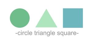 ○ △ □ -circle triangle square banner