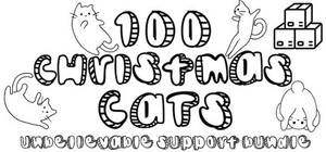 100 Christmas Cats Unbelievable Support Bundle banner