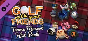 Golf With Your Friends - Teams Mascot Hat Pack banner
