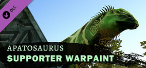 Beasts of Bermuda - Apatosaurus Supporter Warpaint banner