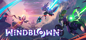 Windblown banner