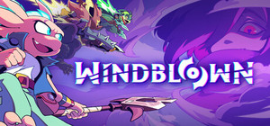 Windblown banner