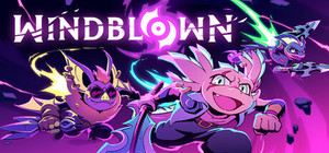 Windblown banner