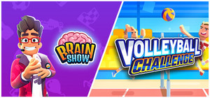 Brain Show + Volleyball Challenge banner