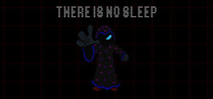 THERE IS NO SLEEP banner