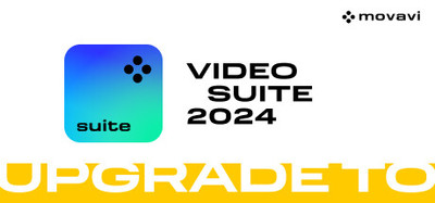 Upgrade Movavi Video Suite 2023 to Movavi Video Suite 2024 Steam Edition