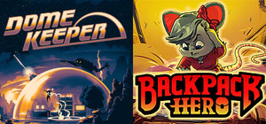 Dome Keeper + Backpack Hero banner