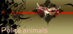Polite animals banner